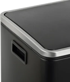 SVITA TM2X15 Treteimer 30 Liter 2x15L Schwarz Abfalleimer Mülleimer Mülltrennung Stahl 9 SVITA TM2X15 Treteimer 30 Liter 2x15L Schwarz Abfalleimer Mülleimer Mülltrennung Stahl -Leifheit || Vileda || Wenko Verkaufsgeschäft 01ca8c22d0aa39e492760c00b8112182