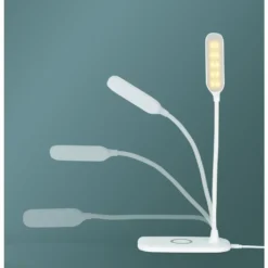 MAXXMEE LED-Tischleuchte Mit Wireless Charging - 3 Farbtemperaturen LED Tischleuchte Tischlampe Lampe USB Leuchte Wireless Touchfunktion Leselampe -Leifheit || Vileda || Wenko Verkaufsgeschäft 028a2c7d1a500156b7dc79d67ddff72f