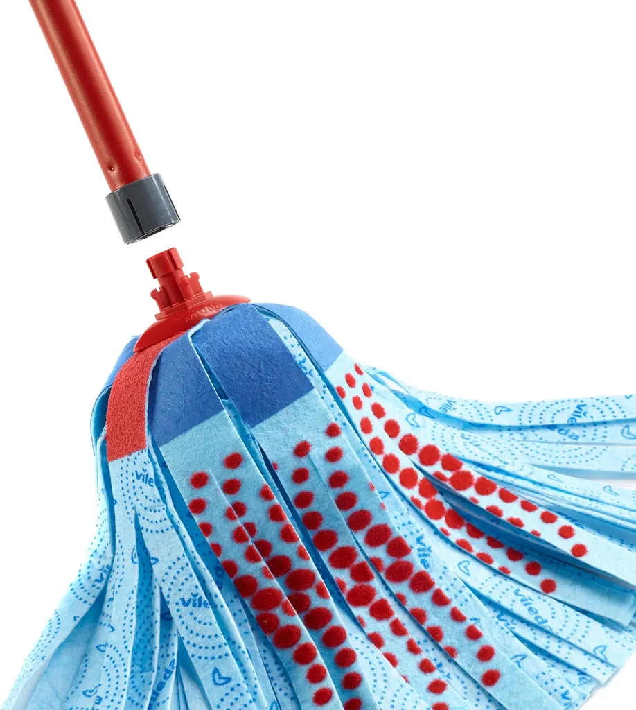 Vileda Bar, Metall, Rot, 126 Cm 3 Vileda Bar, Metall, Rot, 126 Cm – Bild 3