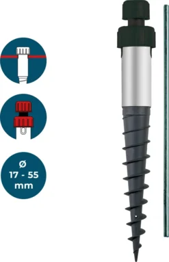 BLOME 335-20 Bodenhülse DuoFix Geeignet Für Ø 17-55 Mm, Mehrfarbig -Leifheit || Vileda || Wenko Verkaufsgeschäft 037c9eae15ffc7430f7ee7442a33b8b6