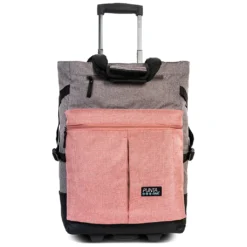 Punta Wheel-Cool Shopping-Roller Mit Kühlfach Einkaufstrolley 52 Cm 2 Rollen, Farben:Braun