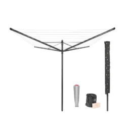 Wäschespinne Garten Wäschetrockner Wäscheständer Schutzhülle BRABANTIA 50 Mb