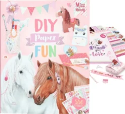 Depesche Spielwaren Miss Melody DIY Paper Fun Book Papier-Bastelsets Basteln & Kreativitätsspielzeug 11 Depesche Spielwaren Miss Melody DIY Paper Fun Book Papier-Bastelsets Basteln & Kreativitätsspielzeug -Leifheit || Vileda || Wenko Verkaufsgeschäft 06fdf10f545c05f190de283e359fa636