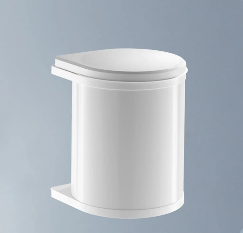 Hailo Einbau-Abfallsammler MONO 40/2 15 L, Weiß 290x304x365mm Autom.Dreh-Kipp-Deckel 601520 2 Hailo Einbau-Abfallsammler MONO 40/2 15 L, Weiß 290x304x365mm Autom.Dreh-Kipp-Deckel 601520 – Bild 2