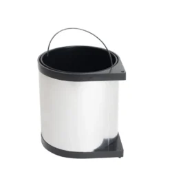 TrendLine Einbaumülleimer 12 L Edelstahl Glänzend Ca. 26,5 X 29 Cm -Leifheit || Vileda || Wenko Verkaufsgeschäft 07b37f3b4de3586a564adb4e232502a7