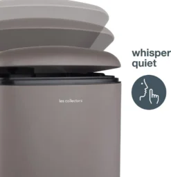 Les Collectors No 883 Mülleimer, Taupe, 40 Liter, Pedal-Mülleimer, Tret-Mülleimer -Leifheit || Vileda || Wenko Verkaufsgeschäft 07f70fa843e59e3f080b8972a2cfcadb