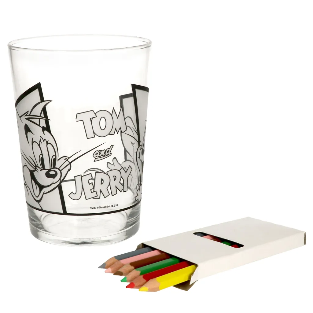 6x Tom&Jerry Glas Zum Anmalen Für Kinder Selber Bemalen Geburtstag Geschenk 4 6x Tom&Jerry Glas Zum Anmalen Für Kinder Selber Bemalen Geburtstag Geschenk – Bild 4