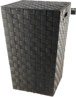 Wenko Wäschetruhe Adria Square Schwarz -Leifheit || Vileda || Wenko Verkaufsgeschäft 098a2fd167484398afbc149d3bf1c18b