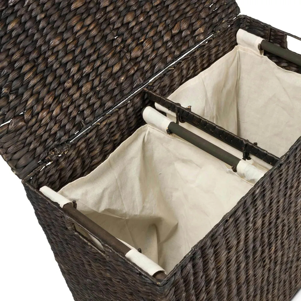 Wäschetruhe ERLA Aus Wasserhyazinthe, 61x33x61 Cm (L/B/H) 6 Wäschetruhe ERLA Aus Wasserhyazinthe, 61x33x61 Cm (L/B/H) – Bild 6