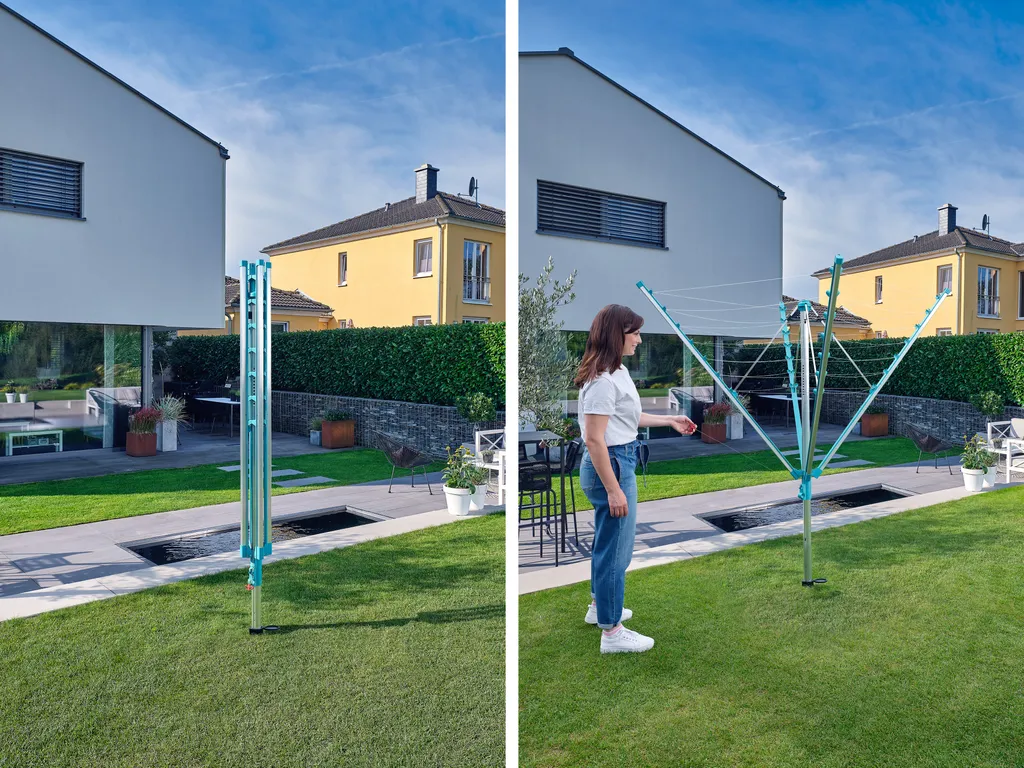 Leifheit Wäscheschirm Linomatic 400 Easy 3 Leifheit Wäscheschirm Linomatic 400 Easy – Bild 3