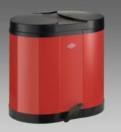Wesco 170611 Öko-Sammler 2x15 Liter, Rot -Leifheit || Vileda || Wenko Verkaufsgeschäft 0c32b6c4c7942bed4d34b81cee655747