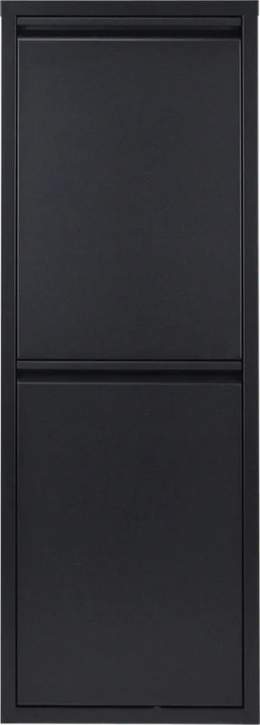 Naturn Living™ Mülleimer Aus Metall | Mülleimer Mülltrennung 2 Container | Mülleimer | Papierkörbe | Abfalleimer | Mattschwarz 4 Naturn Living™ Mülleimer Aus Metall | Mülleimer Mülltrennung 2 Container | Mülleimer | Papierkörbe | Abfalleimer | Mattschwarz – Bild 4