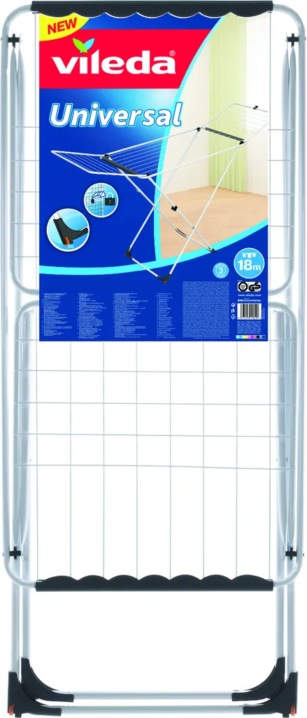 Vileda Wäschetrockner Wäscheständer Flügelwäscheständer Vileda Universal 6 Vileda Wäschetrockner Wäscheständer Flügelwäscheständer Vileda Universal – Bild 6