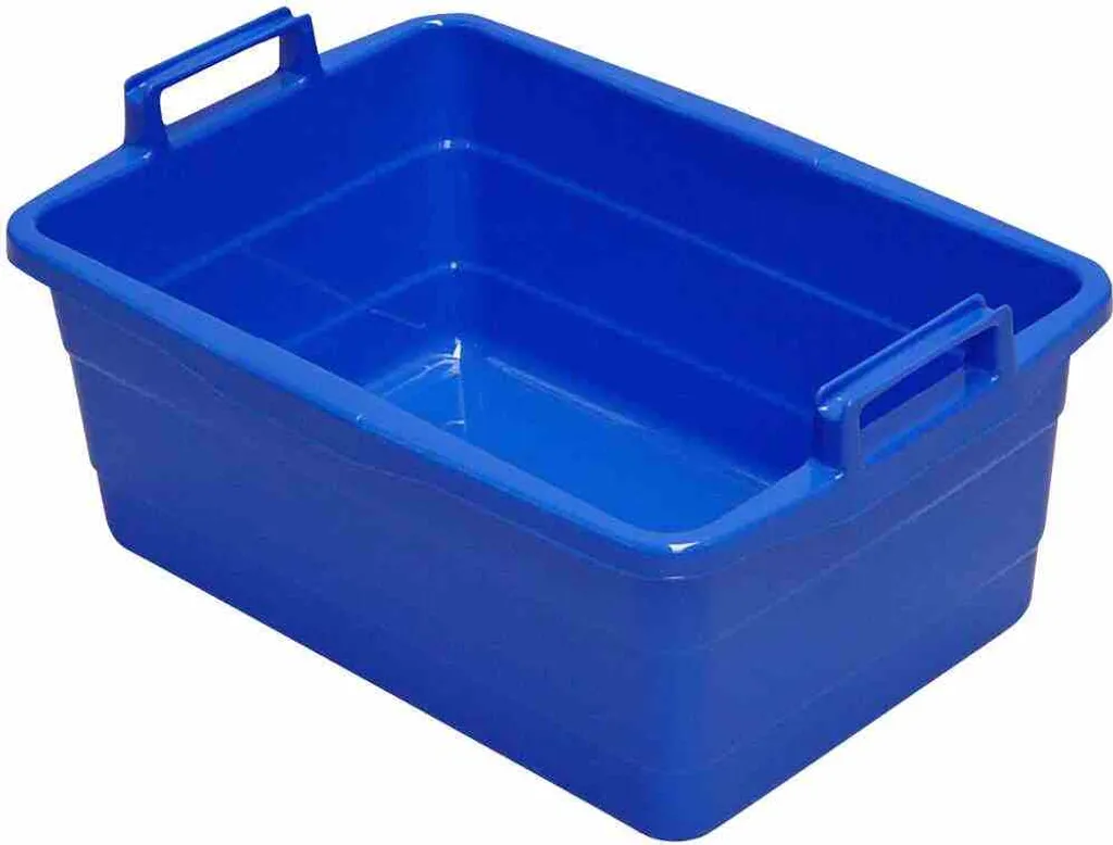 LOCKWEILER Wanne Eckig 50 Cm/26 L Blau L30059 1 LOCKWEILER Wanne Eckig 50 Cm/26 L Blau L30059
