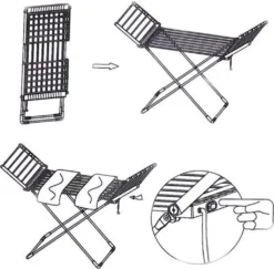 Sirge ASCIUGOTTOL Wäschetrockner Elektrische Wäscheleine Trockner 230 WATT - [12,5 Laufende Meter] - Faltbare 20 Heizelemente -Leifheit || Vileda || Wenko Verkaufsgeschäft 0e5907fdda03f7575461725b4fbbd73f