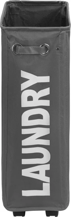 Tectake Wäschesammler Schmal - Dunkelgrau -Leifheit || Vileda || Wenko Verkaufsgeschäft 0ea3d533a5c7cb6f379a79b7bf13437b