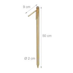 Relaxdays XXL Bodenanker 50cm 4er Set -Leifheit || Vileda || Wenko Verkaufsgeschäft 0f58c39fb874a211d456c73b3c891c84