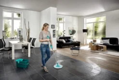 Leifheit Ersatzkopf CLEAN TWIST Disc Mop Ergo Micro Duo
