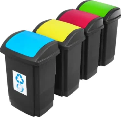 Abfallbehälter 25l Swing Grün Mülltrenner Mülleimer Swing 25L Schwarz/grün Recycling -Leifheit || Vileda || Wenko Verkaufsgeschäft 1017ce857aab9376cf723b0fe5567c10