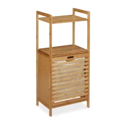 Relaxdays Wäscheschrank Mit Wäschekorb Bambus -Leifheit || Vileda || Wenko Verkaufsgeschäft 10a41f628856883115dc2ca635f97f0f