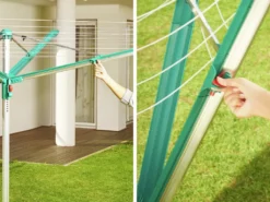 Leifheit Wäscheschirm Linomatic 600 Deluxe Cover -Leifheit || Vileda || Wenko Verkaufsgeschäft 1214ff2aef8c12e5d874b3cbf8cb36b2