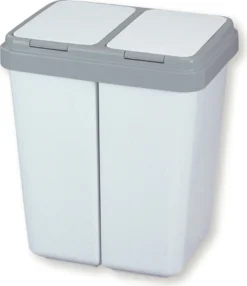 Alpfa 660337 Abfalleimer &quot Duo Bin&quot , 2 X 25 L -Leifheit || Vileda || Wenko Verkaufsgeschäft 12195a1d7198d8a8ea888faebd07a33f
