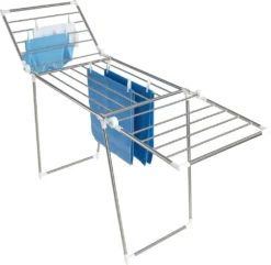 Wenko Flügel Wäschetrockner Profi Plus Edelstahl