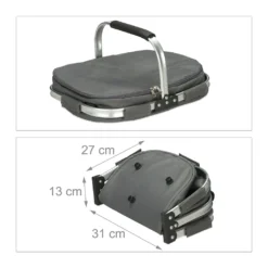 Relaxdays Einkaufskorb Mit Kühlfunktion -Leifheit || Vileda || Wenko Verkaufsgeschäft 12814ad258674ba82c93d6e7b381edd7