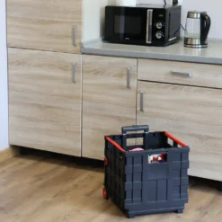 Einkaufswagen Korb Transporter Einkaufstrolley Mit Räder Klappbarer Teleskopgriff Aluminium Kunststoff 40 X 36 X 95 Cm Klappwagen -Leifheit || Vileda || Wenko Verkaufsgeschäft 13af553765d3bbbdb387e934ff3c3bd0