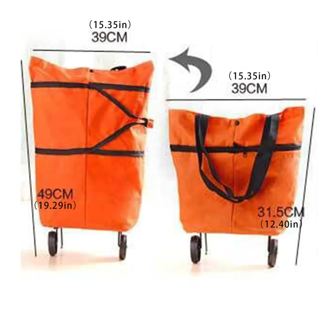 Einkaufstrolley Klappbaren Rädern Stützen Faltbar Leicht Wasserabweisend Tasche Einkaufstasche Picknicktasche Haushaltstrolley Tug Bag Grün 7 Einkaufstrolley Klappbaren Rädern Stützen Faltbar Leicht Wasserabweisend Tasche Einkaufstasche Picknicktasche Haushaltstrolley Tug Bag Grün – Bild 7