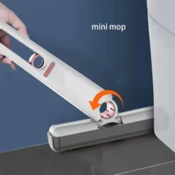 29.5CM Wasser Wischer Reinigung Mop Tragbarer Squeeze Mop Teleskopischer Mini-Wischmopp, Multifunktionaler Reinigungsmopp Badezimmer/Schreibtisch/Glasreinigung Wischmops -Leifheit || Vileda || Wenko Verkaufsgeschäft 1635915506936c742fc3db162cbf1fcd