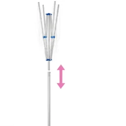 Monzana Wäschespinne Höhenverstellbar 33 M Wäscheleine Inkl. Bodenhülse Deckel Garten Wäscheständer Wäscheschirm Aluminium -Leifheit || Vileda || Wenko Verkaufsgeschäft 169f3f449341b4951a8bd3015045d575