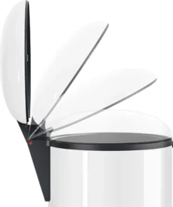 Tret-Abfallsammler, Hailo Harmony L, Silber, 20 Liter, Inneneimer: Kunststoff, Schwarz -Leifheit || Vileda || Wenko Verkaufsgeschäft 17c926ffe74c8cfe0dcc076961913fa4