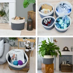 Ø39x30 Baumwoll Seilkorb 35L Aufbewahrungskorb Boho Wäschekorb Kinderzimmer Korb 11 Ø39x30 Baumwoll Seilkorb 35L Aufbewahrungskorb Boho Wäschekorb Kinderzimmer Korb -Leifheit || Vileda || Wenko Verkaufsgeschäft 18077a14f0bcfc940c08961fa1450e50