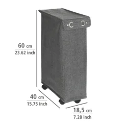 Wenko Wäschesammler Corno Prime Schwarz/Weiß 22 Wenko Wäschesammler Corno Prime Schwarz/Weiß -Leifheit || Vileda || Wenko Verkaufsgeschäft 1856c5e2398d70205bc5225d18b3ae7a