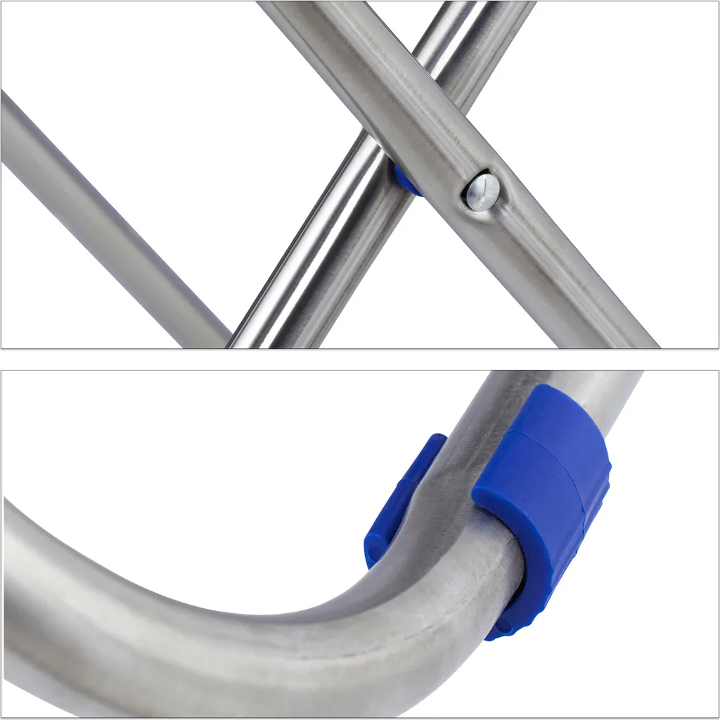 Relaxdays Ausziehbarer Wäscheständer Aus Edelstahl 9 Relaxdays Ausziehbarer Wäscheständer Aus Edelstahl – Bild 9