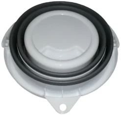 5L Falteimer Campingeimer Wassereimer Grau Weiß Womo Wowa -Leifheit || Vileda || Wenko Verkaufsgeschäft 1893b01bb24b91905dd45f12e81fafa5