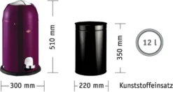 Wesco Kickmaster Junior 15l Mülleimer Weiß -Leifheit || Vileda || Wenko Verkaufsgeschäft 190056611f7086adb1bfa078f6abdc3d