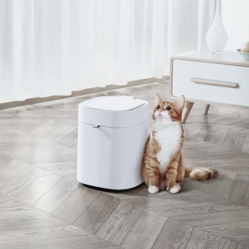 TOWNEW T Air X Smart Sensor Mülleimer Beutel Automatik Versiegeln Automatischer Induktions-Mülleimer 13,5L Weiß 5 TOWNEW T Air X Smart Sensor Mülleimer Beutel Automatik Versiegeln Automatischer Induktions-Mülleimer 13,5L Weiß – Bild 5
