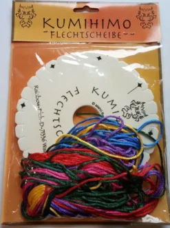 Kumihimo Flechtscheibe Bänder Basteln Flechtschnüre Knoten DIY Schnüre Flechten