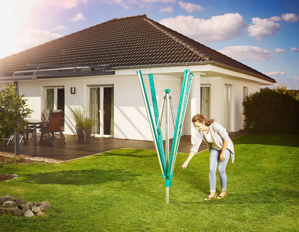 Leifheit Wäschespinne Linomatic 400 Deluxe Für Bis Zu 4 Waschladungen 2 Leifheit Wäschespinne Linomatic 400 Deluxe Für Bis Zu 4 Waschladungen – Bild 2