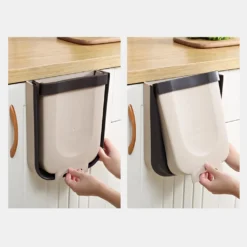 2 Stück Faltbarer Mülleimer Hängend | Volumen 9 L | Abfalleimer FürMüll | Abfallsammler Küche | Klappbarer Abfall Korb Für Die Schranktür | Auch Für Auto, Wohnmobil, LKW Geeignet | Farbe [braun] -Leifheit || Vileda || Wenko Verkaufsgeschäft 1cb5960b4ebc5724eb6329be39cc20d4