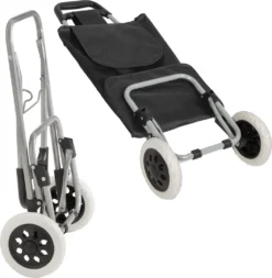 Tectake Einkaufstrolley - Schwarz -Leifheit || Vileda || Wenko Verkaufsgeschäft 1d30cadedd4bea1419d170532d5943b4