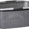 Rival R37600 Wäschekorb Rattan-Design, 32 Liter, 56 X 37 X 28 Cm (Farbe Zufällig, 1 Stück)