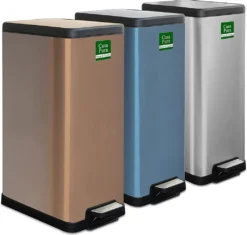 Mülleimer Zack Edelstahl 18L