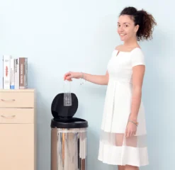 HOMCOM Edelstahl Automatik Sensor Mülleimer Abfalleimer IR Sensor Mit/ohne Inneneimer Rund 50 L 11 HOMCOM Edelstahl Automatik Sensor Mülleimer Abfalleimer IR Sensor Mit/ohne Inneneimer Rund 50 L -Leifheit || Vileda || Wenko Verkaufsgeschäft 1e78e02f72112747fe0c5be39f2b5a0e