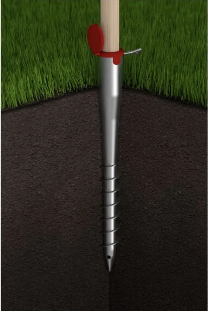 Bodenhülse Eindrehhülse Pfostenträger Schirmständer Rund 26 - 68 Mm 8 Bodenhülse Eindrehhülse Pfostenträger Schirmständer Rund 26 - 68 Mm – Bild 8