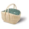 Einkaufskorb Mit Einlage, T41cm X B28cm X H23cm, Vollweide, Weidenkorb