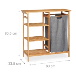 Relaxdays Bambus Badregal Mit Wäschekorb 12 Relaxdays Bambus Badregal Mit Wäschekorb -Leifheit || Vileda || Wenko Verkaufsgeschäft 1efcfbb25509754ff077009a72023323