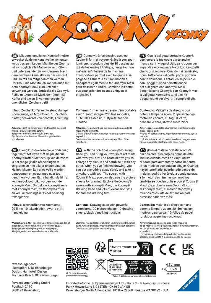 XOOMY® Midi Cute Animals Ravensburger 18445 3 XOOMY® Midi Cute Animals Ravensburger 18445 – Bild 3